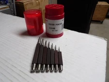 STARRETT #S264WB Center Punch with Square Shank Set, 1/16-1/4"  In Tube   NEW