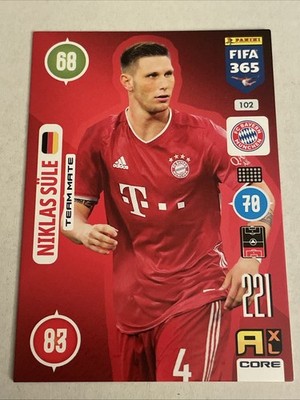 2020-21 Panini Adrenalyn XL Fifa 365 - Teammate Niklas Sule #102
