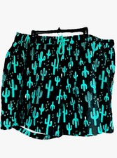 Men's Size 3XL George Men's Swim Trunks Multicolor 6939