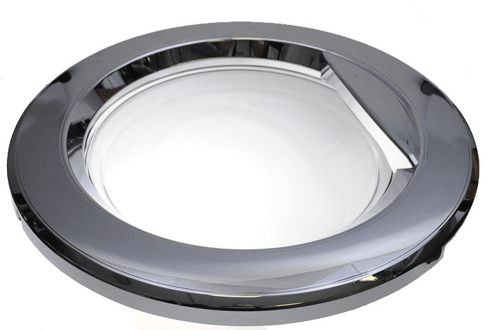 Hublot 3581ER1009D LG Chrome pour Réparer une Fuite de Porte de Lave-linge