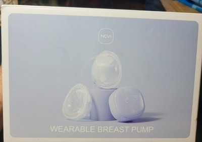 NCVI Hands Free Breast Pump 8122-3  Wearable Breastfeeding Pump 21/24mm