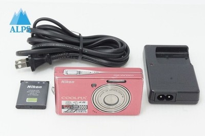 Nikon COOLPIX S510 8.1 MP Compact Digital Camera Raspberry Red #260603c