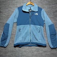 North Face Jacket Women's XS Blue Fleece Full Zip Polartec Recycled
