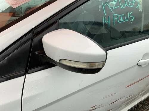 Driver Side View Mirror Power With Signal Painted Cap Fits 12-14 FOCUS 1318258