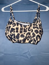 Large Leopard Print Baking Suit Top
