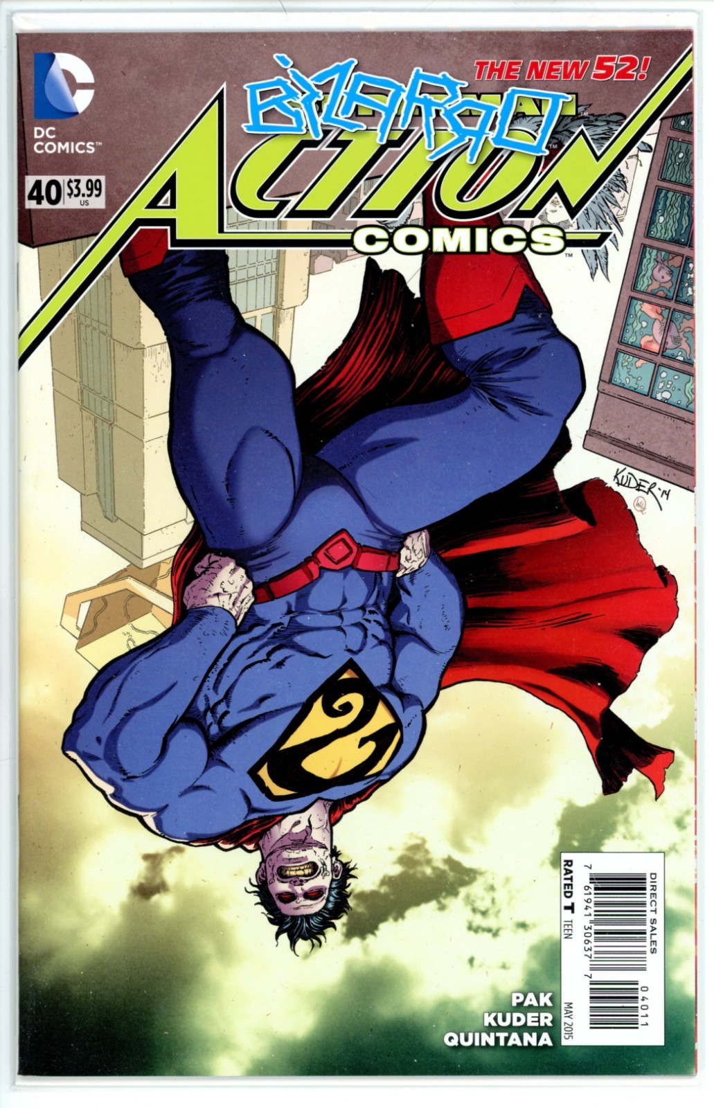 Action Comics #40 New 52 Bizarro! - DC 2015 - Pak/Kuder - Never Opened - VF