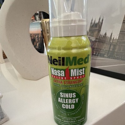 NeilMed NasaMist Extra Strength Drug & Preservative Free Saline Nasal Spray