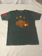 NWT Grunt Style Holiday Gingerbread T-Shirt Humorous Patriotic Christmas Sz L