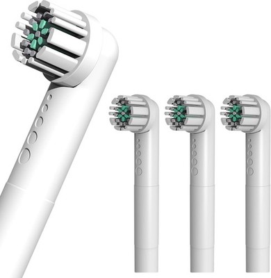 Replacement Heads Compatible with Quip 360 Oscillating Electric Toothbrush