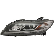 Driver Side Headlight For Honda Accord 2016-2017 Lx-s Coupe Halogen With Bulb