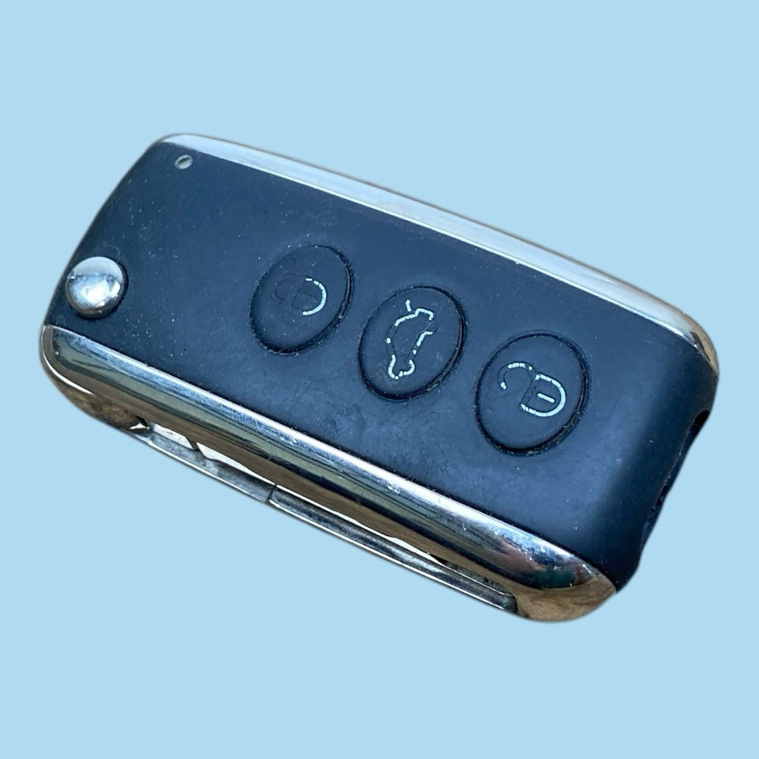Front Left Exterior Door Handle White + Key OEM 03-12 Bentley Continental