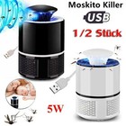 2x Moskito Killer 5W Insektenvernichter Elektrisch LED Insektenlampe Mückenfalle