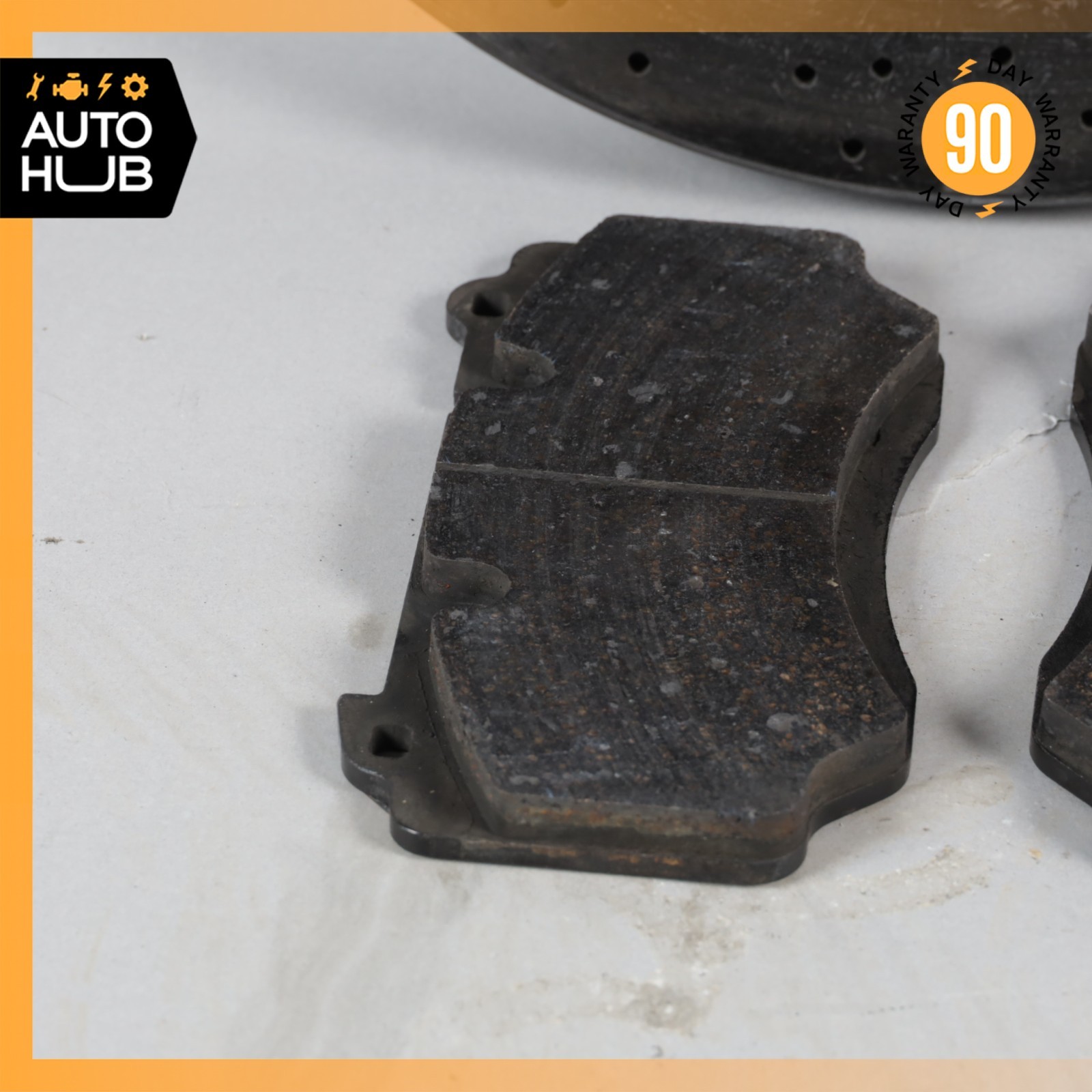 08-16 Aston Martin DB9 DBS Front Carbon Ceramic Brake Rotor ED231125AA OEM 22k