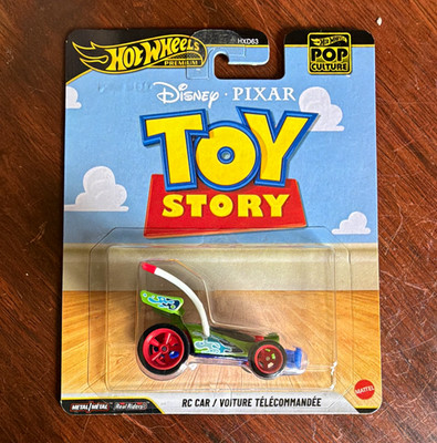 Hot Wheels Pop Culture Premium Toy Story RC Car Diecast Real Riders