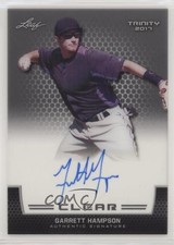 2017 Leaf Trinity Clear Auto Gray Garrett Hampson #CA-GH1 Auto 0c6