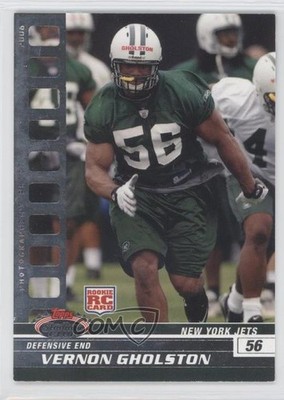 2008 Topps Stadium Club Photographer's Proof /199 Vernon Gholston Rookie RC 0a1