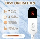 DailyLife Wearable Heated Blanket, 52” X 72”, Full-Body Electric Heated Robe