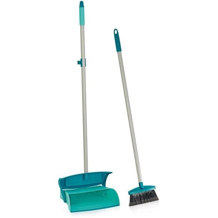 Kit balai et pelle Leifheit pour ramasser la poussière sans se baisser