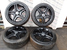 MERCEDES BENZ C CLASS W204 FL 2007-2014 SET OF ALLOY WHEELS 18 INCH A1764010302