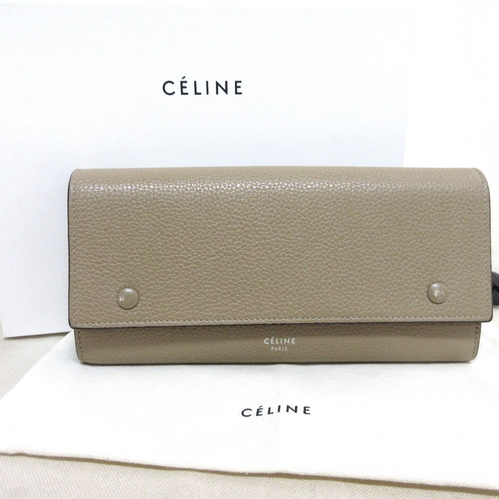 CELINE Phoebe Large Flap Multi-Function Leather L… - image 12
