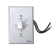 20-Amp 30-Minute In-Wall Spring Wound Countdown Timer Switch, Gray