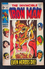 Iron Man #18  (1969) by Archie Goodwin-GeorgeTuska-Johnny Craig (RAW/Rating: 4.0
