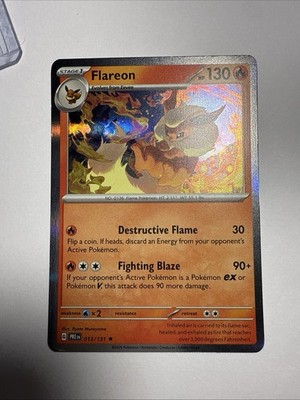 Flareon 013/131 Sv: Prismatic Evolutions Holo