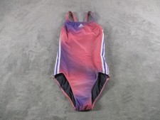 Adidas Swimsuit Womens 0 Pink Purple Ombre On...