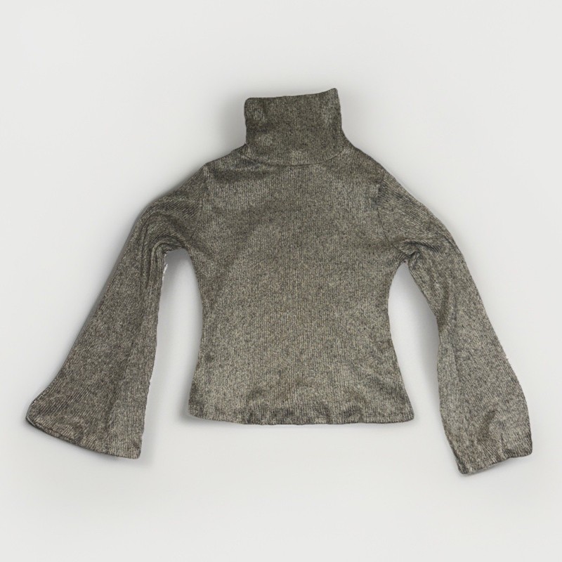 No Frills LA Bell Sleeve Turtleneck