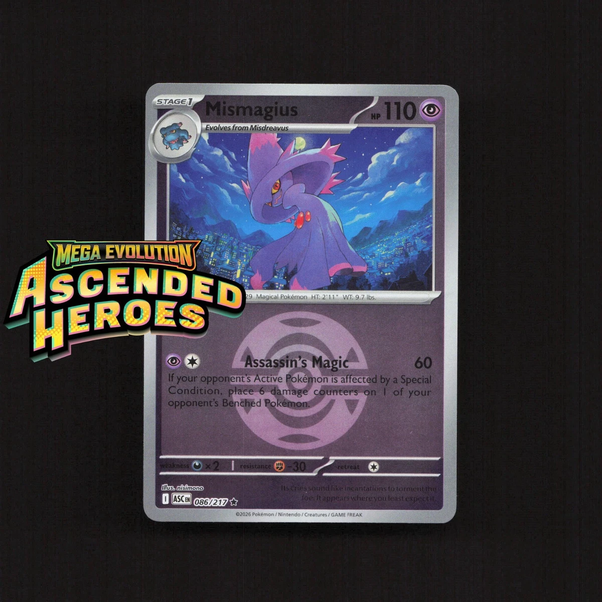 Mismagius Pokmon TCG Cards for sale | eBay Mismagius Pokmon TCG Cards for sale | eBay