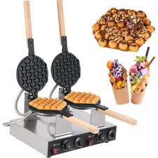 Commercial Bubble Waffle Maker Stick Stainles...