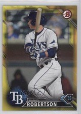 2016 Bowman Prospects Yellow Daniel Robertson #BP96 w7v