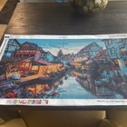 Diamond Art 5D Completed Art Canvas Village Landscape DIY Painting 40x70 Cm — photo 1