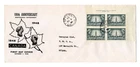 R680 Canada FDC - 1948 Responsible Government - Unusual Cachet FDC Cover -Block