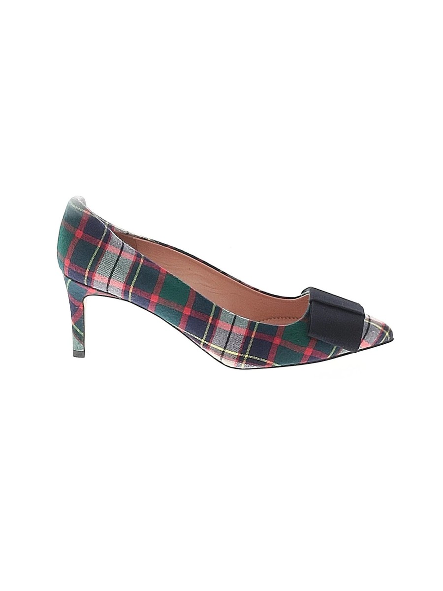 J.Crew Women Green Heels US 6.5