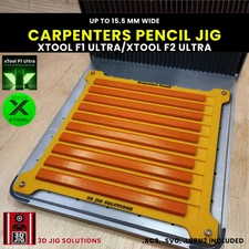 xTool F1 Ultra Carpenter's Pencil Jig | Laser Engraving Template