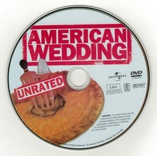 American Wedding (DVD disc) Unrated 2003 - Jason Biggs, Alyson Hannigan