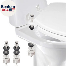 Universal Toilet Seat Hinge Bolts Kit, Heavy Duty Toilet Bolts, Waterproof Stain