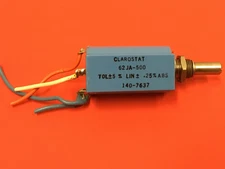 Clarostat - P/N: 62JA - 500 - Potentiometer