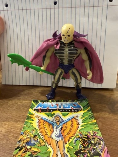 Vintage 1987 Scareglow MOTU Masters of the Universe He-Man Complete Scare Glow