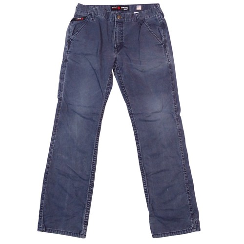 Ariat FR M4 Pants 33x34 (35x34) Navy Blue Low Rise Boot Flame Resistant CAT 2