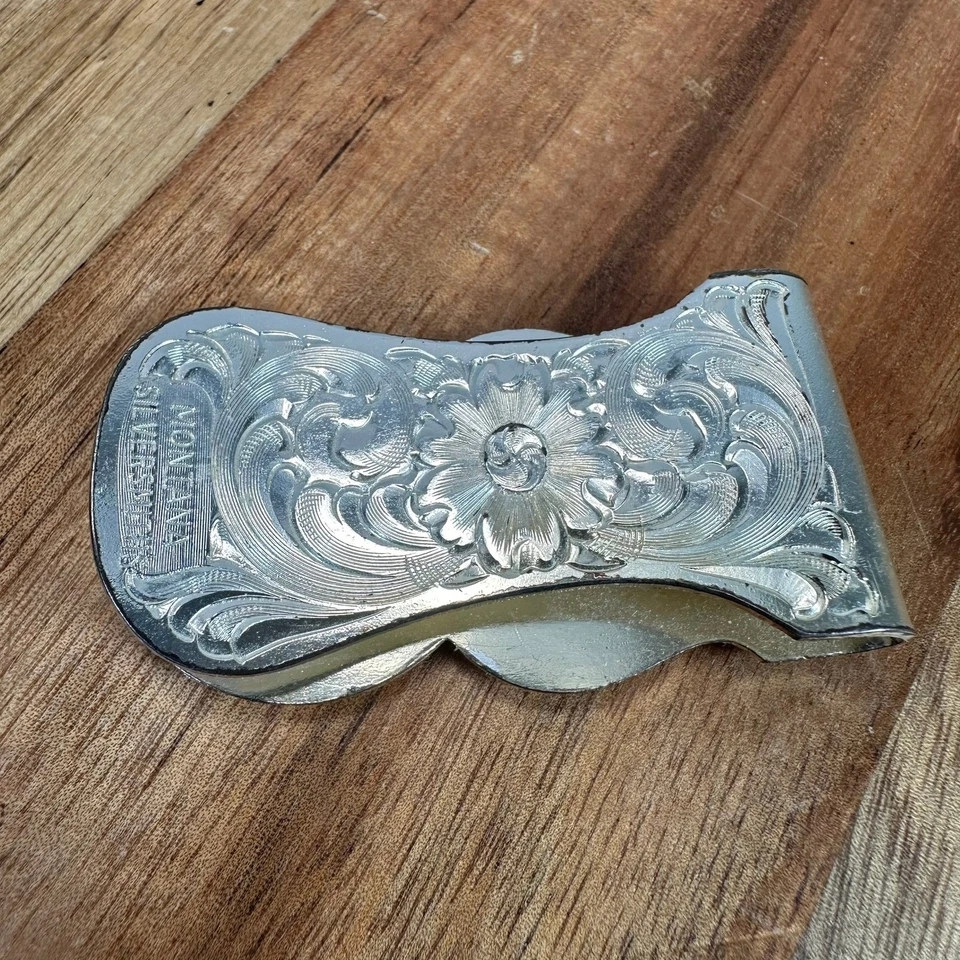 Montana Silversmiths Sterling Silver Money Clip Buffalo Nickel Indian Head Coin - Image 4 of 4