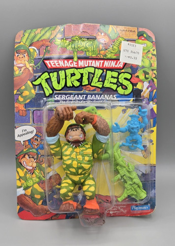 Playmates 1991 Teenage Mutant Ninja Turtles Sergea...