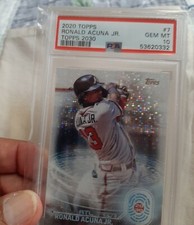 2020 Topps Series 2 - Ronald Acuna Jr. Topps 2030 #7 - PSA 10 GEM MT