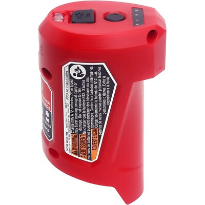 For Milwaukee 12V USB Charger Adapter Power Source 48-59-1201 For M12 Battery US