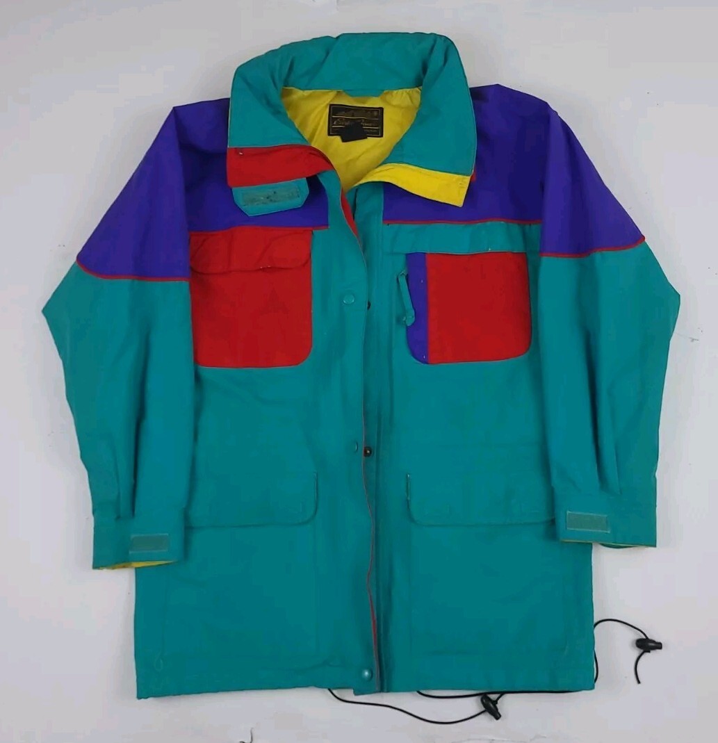 Vintage 80s 90s Eddie Bauer Colorblock Gore Tex Jacket Rare Vintage 80s 90s Eddie Bauer Colorblock Gore Tex Jacket Rare