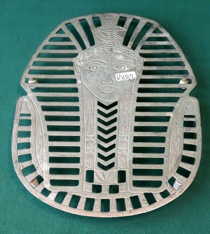 VECCHIO POGGIA PENTOLA SOTTOPENTOLA SILVER PLATED OTTONE PLACCATO ARGENTO. KK82 - Immagine 2 di 4