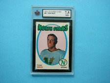 1971/72 O-PEE-CHEE NHL HOCKEY CARD #21 TOM REID KSA 7.5 NM+ SHARP+ 71/72 OPC