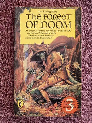 The Forest of Doom- Fighting Fantasy #3- unread