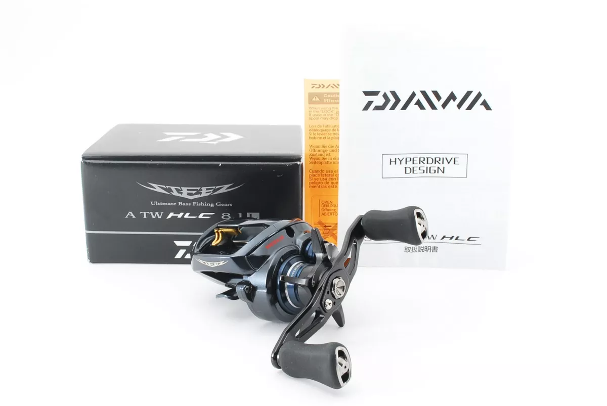 Daiwa 21 Steez A TW HLC 8.1L Baitcasting Reel Excellent+++ Japan #1173-